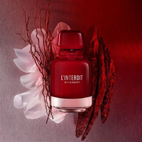 givenchy l'interdit rouge ноты